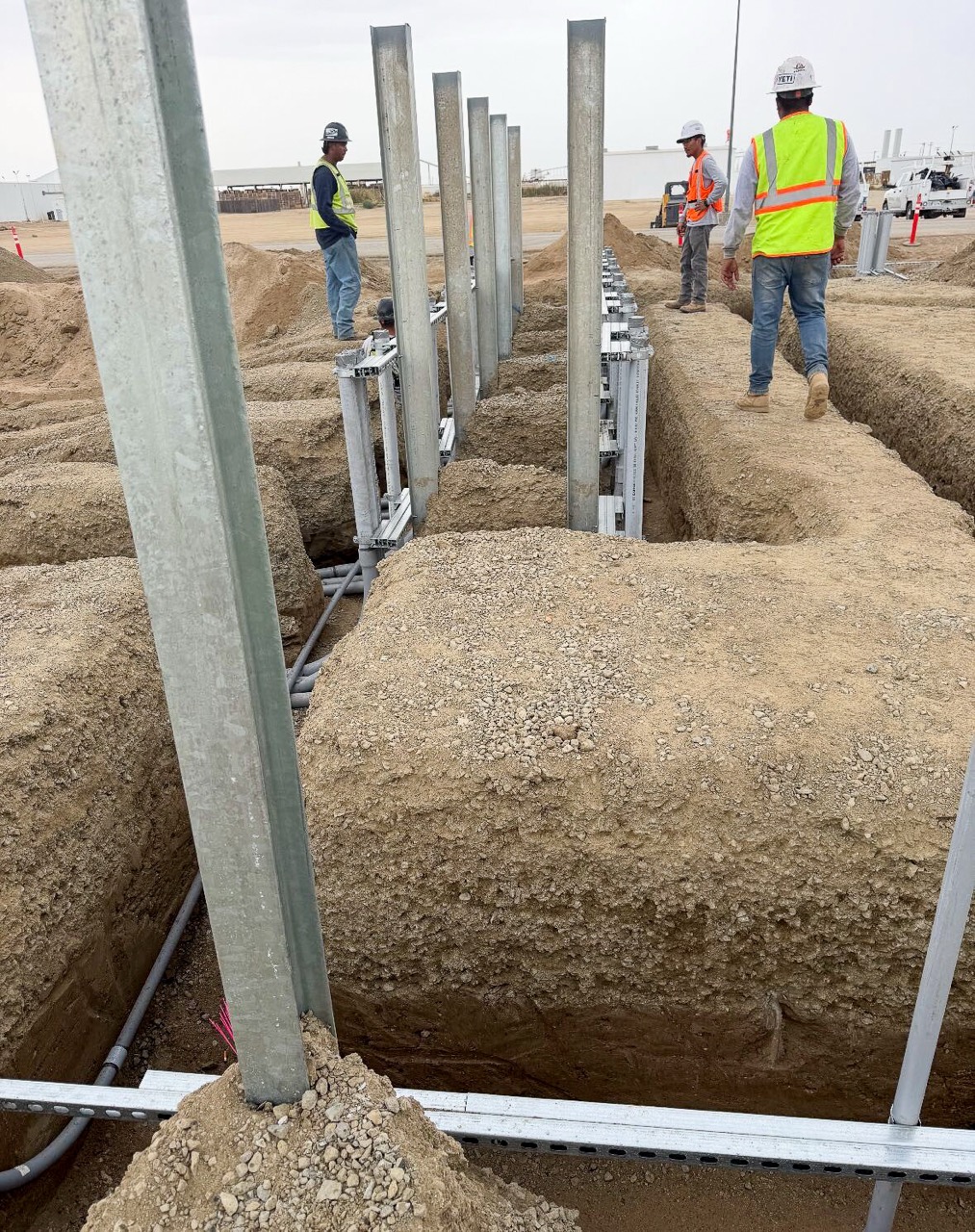 Completed solar panel installation 12